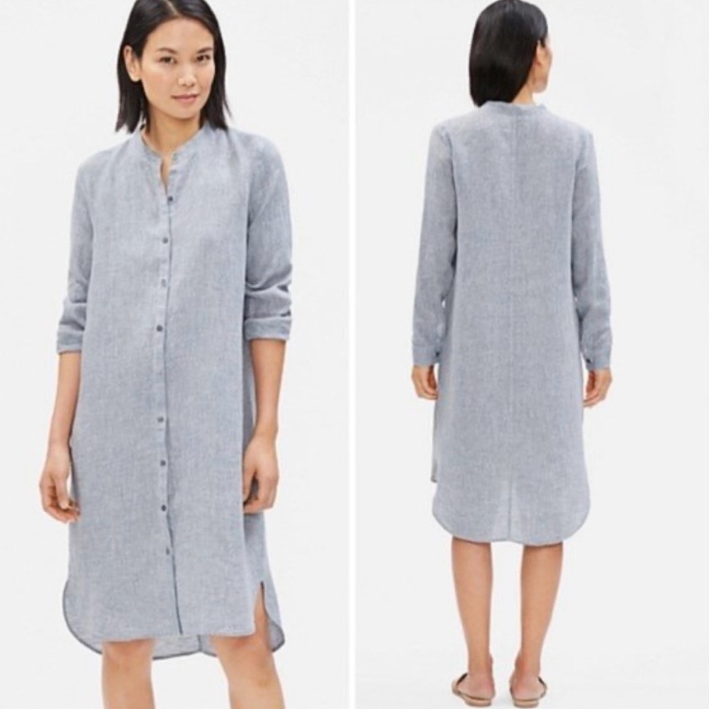 Eileen Fisher Light Gray Top
